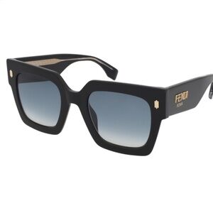 Fendi Acetate Sunglasses FF 0457/G/S Black
